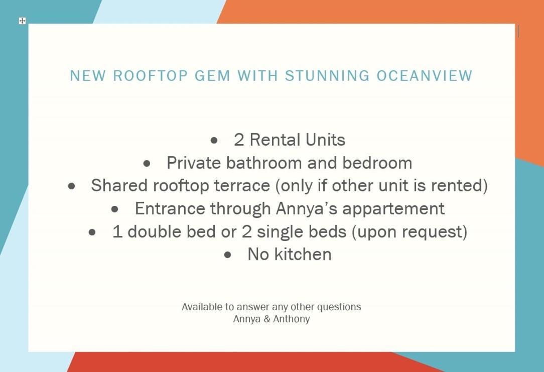 New Rooftop Gem With Stunning Oceanview Santa María Exterior foto